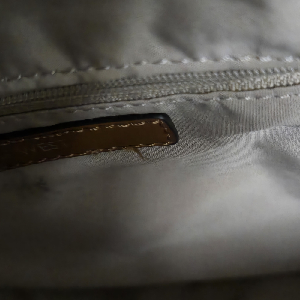 Nine West Tan and Brown Patterned Bag - Picture 4 of 9